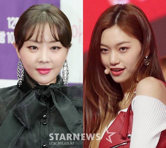 그룹 브라운아이드걸스 나르샤, 위키미키 도연 /사진=스타뉴스