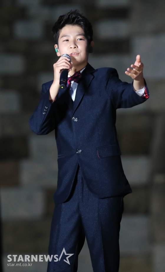 가수 정동원 /사진=임성균 기자
