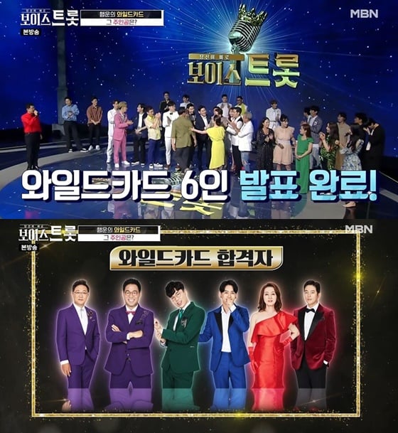 /사진= MBN 예능 '보이스트롯' 방송 화면