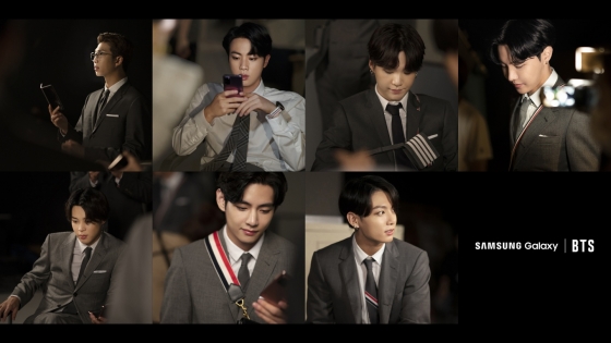 방탄소년단(BTS) /사진=삼성 모바일 공식 트위터