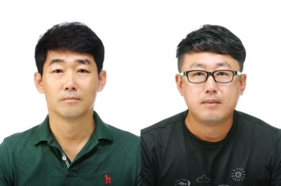 (왼쪽부터) 최봉석(43)씨와 손성모(37)씨