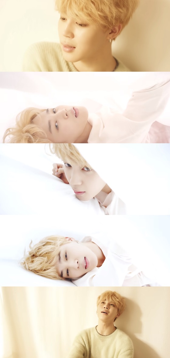 방탄소년단 지민(BTS JIMIN) '세렌디피티'(Serendipity) 뮤직비디오 화면 캡쳐