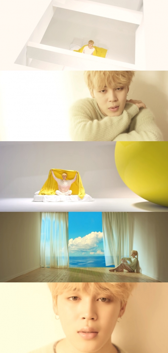 방탄소년단 지민(BTS JIMIN) '세렌디피티'(Serendipity) 뮤직비디오 화면 캡쳐