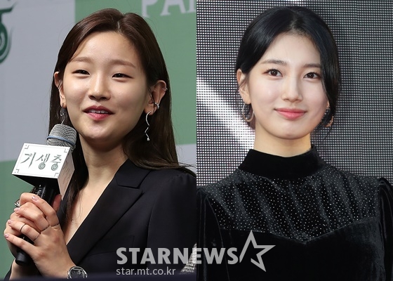 박소담, 수지 /사진=김창현 기자, 임성균 기자