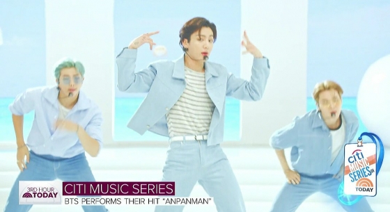 방탄소년단 정국 / 사진=미국 NBC 유명 인기 모닝쇼 '투데이 쇼'