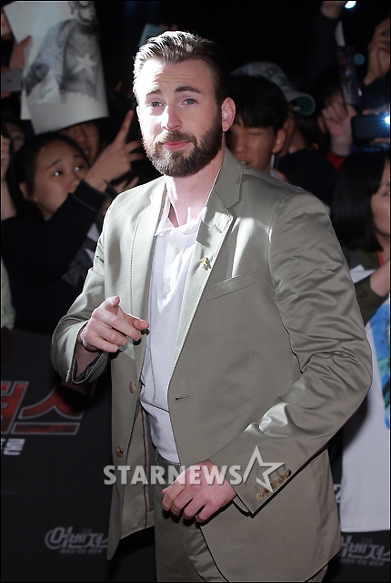 크리스 에반스 / 사진=스타뉴스