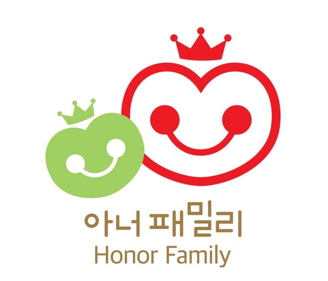 아너패밀리 로고.