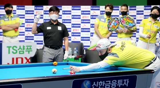 TS·JDX 경기 장면. /사진=PBA 제공