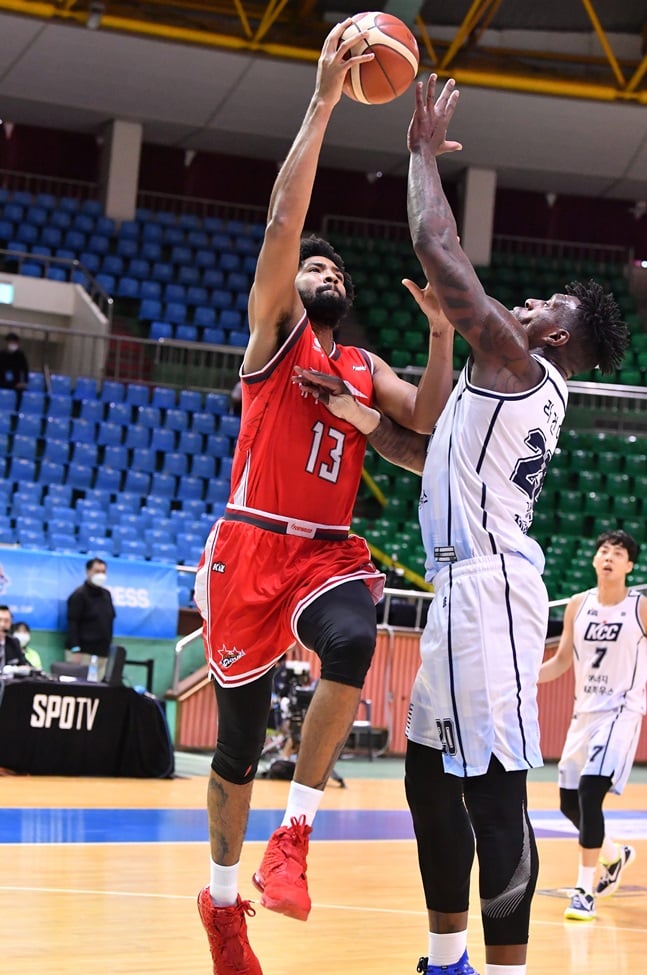 30점을 몰아친 고양 오리온 디드릭 로슨. /사진=KBL 제공