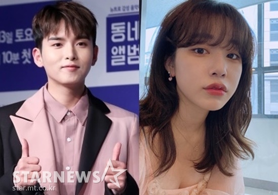 슈퍼주니어 려욱, 타히티 출신 아리 /사진=김휘선 기자, 아리 트위터