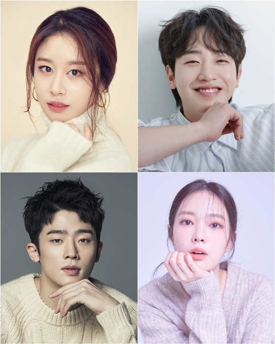 박지연(사진 왼쪽 위부터 시계방향으로), 이태선, 고성민, 장의수/사진=각 소속사 제공
