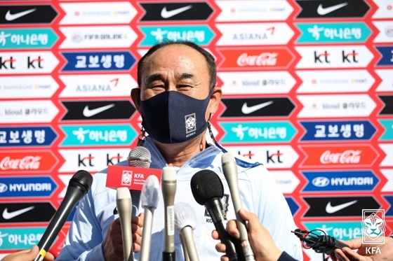 김학범 감독. /사진=KFA 제공