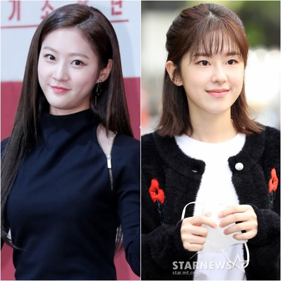 김새론(왼쪽)과 박혜수 /사진=스타뉴스