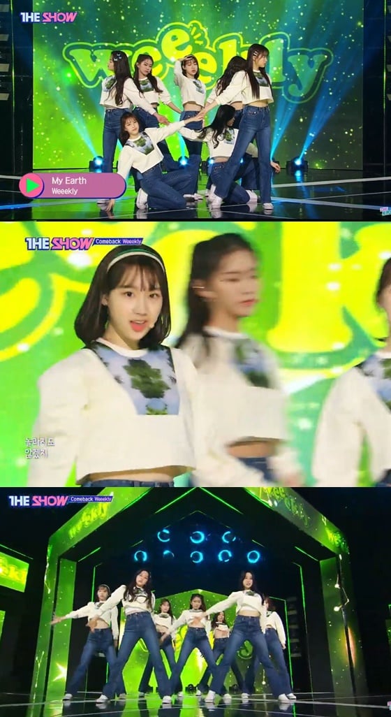 /사진= MTV '더쇼' 방송 화면