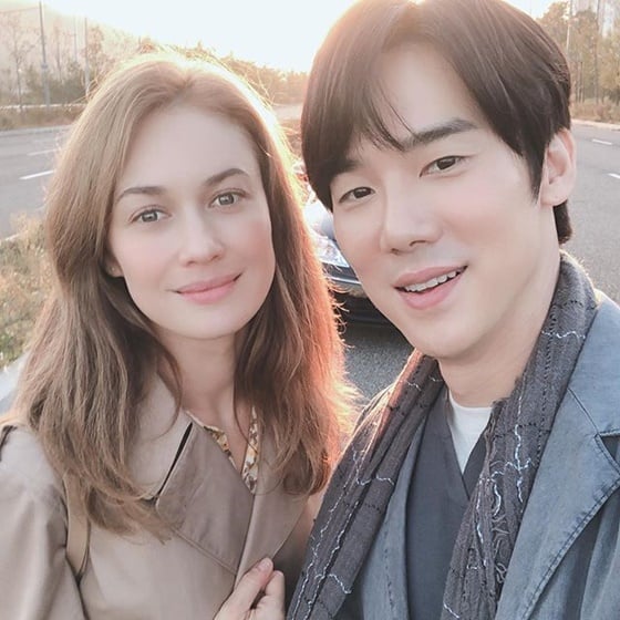 유연석, 올가 쿠릴렌코 /사진=올가 쿠릴렌코 인스타그램
