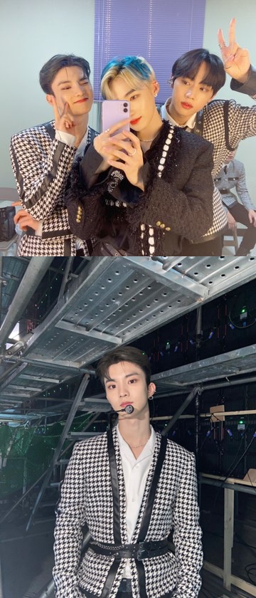 /사진=더보이즈 트위터 (큐, 뉴, 선우)