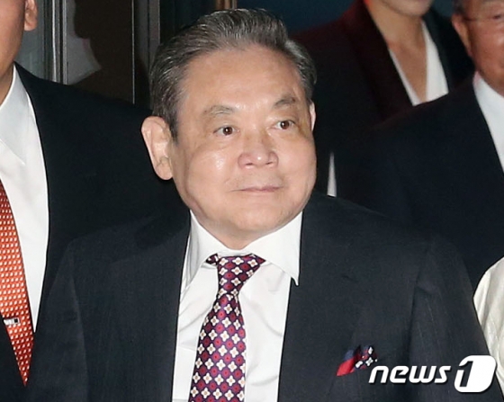 고 이건희 회장의 생전 모습/사진제공=뉴스1