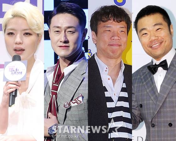코미디언 안영미, 김원효, 오지헌, 정종철 /사진=스타뉴스