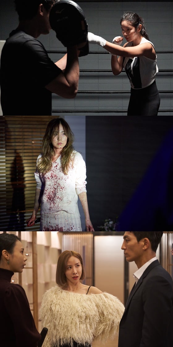 /사진=영화 '요가학원: 죽음의 쿤달리니' 조정민, 간미연, 전지원 스틸