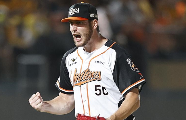 다익손. /사진=CPBL 공식 홈페이지