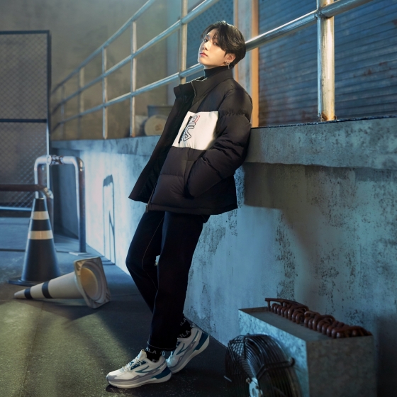 방탄소년단 정국(BTS JUNGKOOK) /사진=휠라(FILA)
