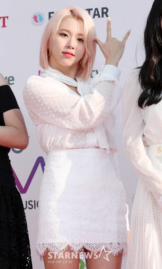 트와이스 채영 / 사진=인천=김휘선 기자 hwijpg@