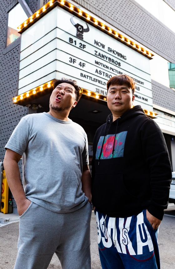 김준홍, 홍원기(왼쪽) 쟈니브로스(Zanybros) 대표 /사진제공=쟈니브로스
