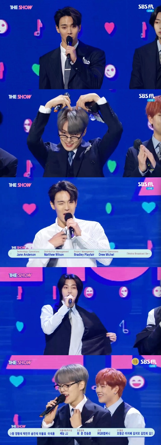 /사진=SBS MTV '더 쇼' 방송화면 캡처