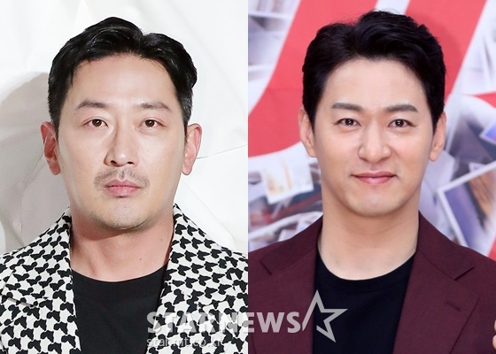 하정우, 주진모 /사진=김창현 기자 chmt@, 홍봉진 기자