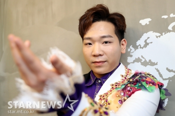 TV조선 '내일은 미스터트롯' 가수 한이재 /사진=이기범 기자