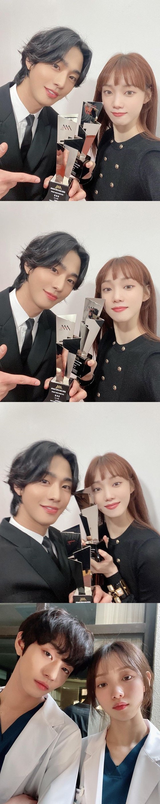 이성경, 안효섭 /사진=이성경 인스타그램