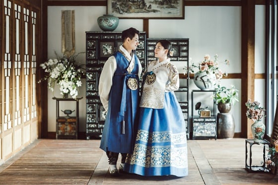 김현섭 4단(왼쪽)과 박지양 씨. /사진=한국기원 제공
