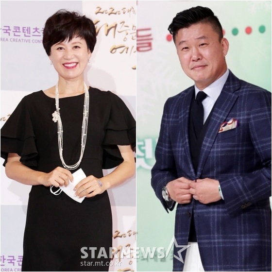 박미선(왼쪽)과 홍록기 /사진=스타뉴스
