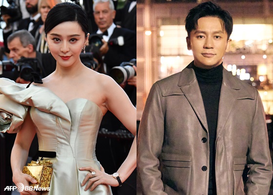 판빙빙(왼쪽), 리천 /AFPBBNews=뉴스1, 리천 웨이보