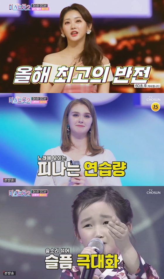 /사진=TV조선 '내일은 미스트롯2' 방송화면 캡처