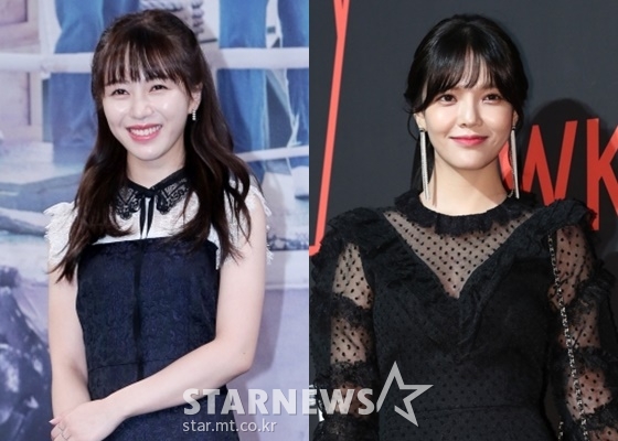 전 AOA 민아, 지민/사진=스타뉴스