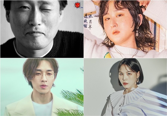 故 김현식(왼쪽위부터 시계방향), 선우정아, 알리, 이석훈 /사진=각 소속사