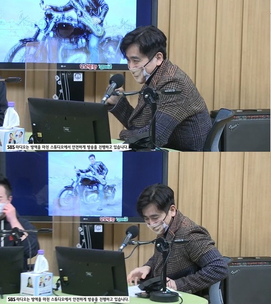 차인표 /사진=SBS 파워FM '두시탈출 컬투쇼' 보는 라디오 방송화면 캡처