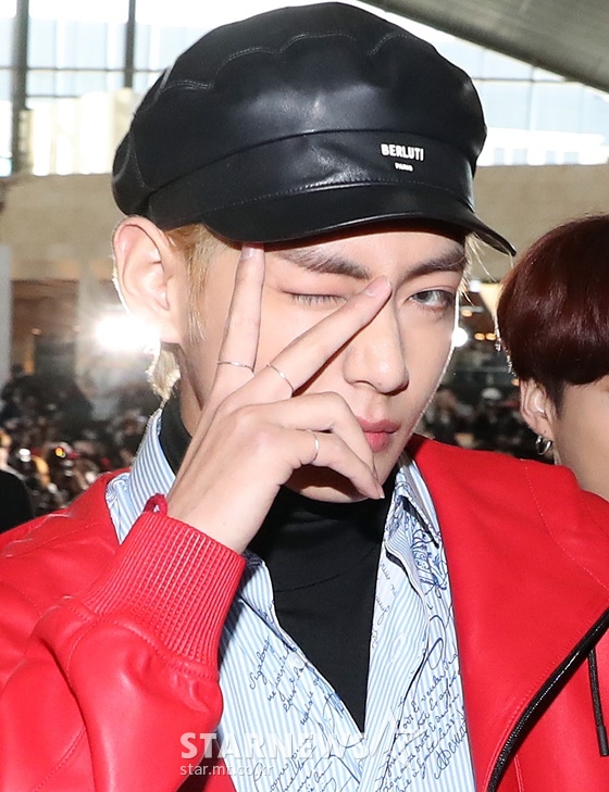 방탄소년단 뷔(BTS V) /사진=김창현 기자
