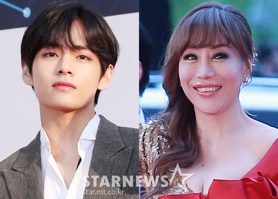 방탄소년단 뷔(BTS V)와 소프라노 조수미(Sumi Jo) /사진=스타뉴스