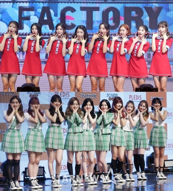 구구단(위), 프리스틴 /사진=스타뉴스