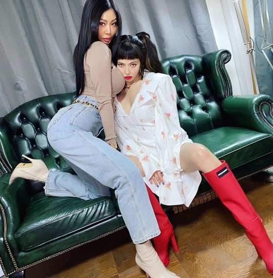 현아, 제시 /사진=현아 인스타그램