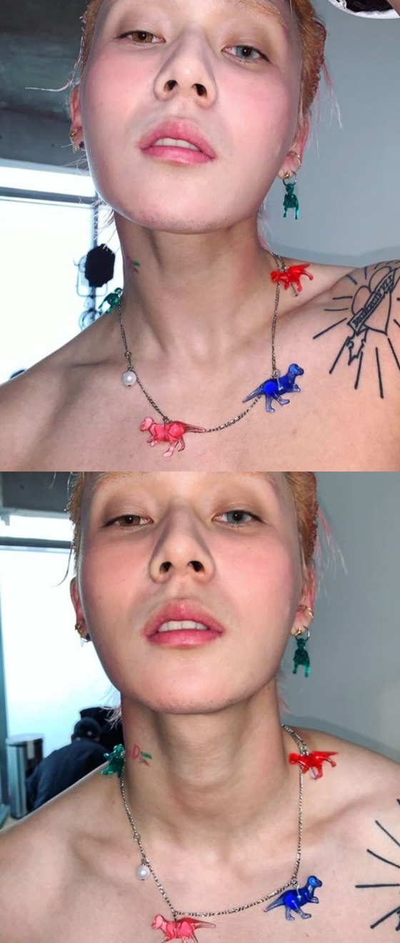 가수 이던 / 사진출처=이던 공개 연인 가수 현아 공식 SNS