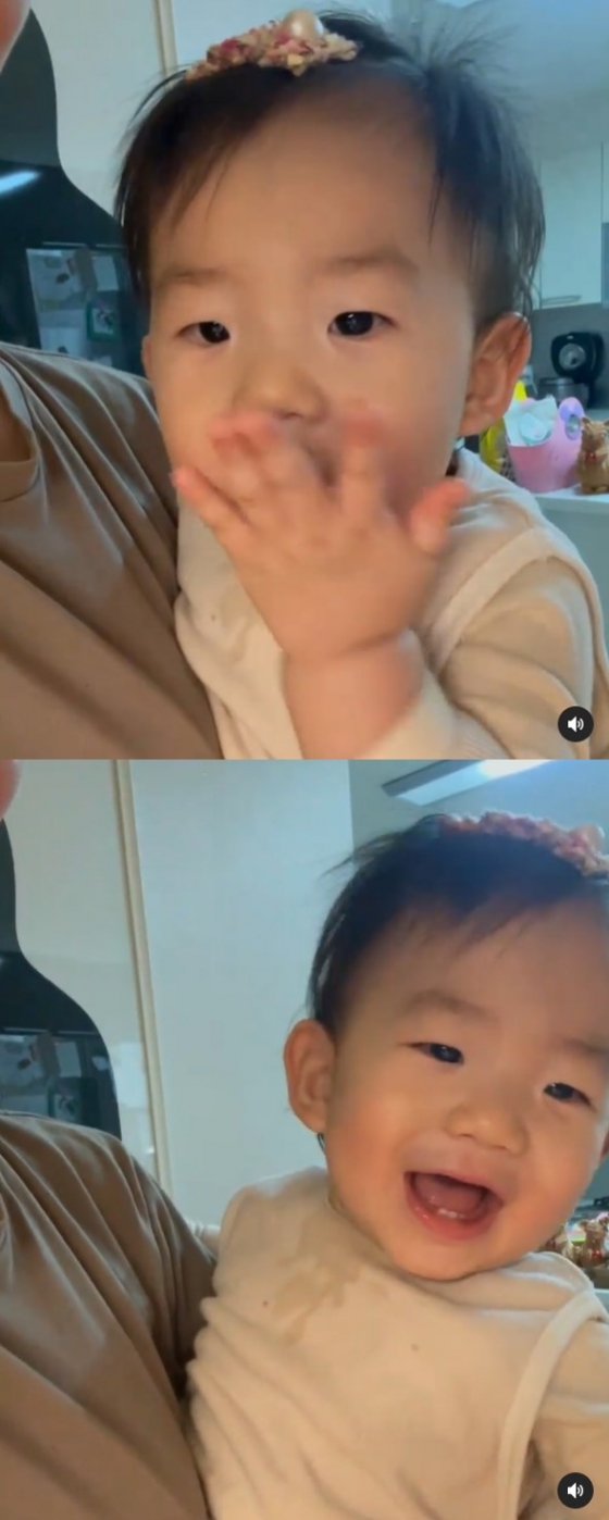 /사진=김성은 인스타그램 캡처 (막내 재하 군)