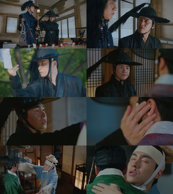 배우 이재원이 tvN ‘철인왕후’에서 자신이 등장하는 신의 완성도를 높이는 ‘신메이커’로 제작진의 애정을 한 몸에 받고 있다. / 사진='철인왕후' 방송 화면 캡처