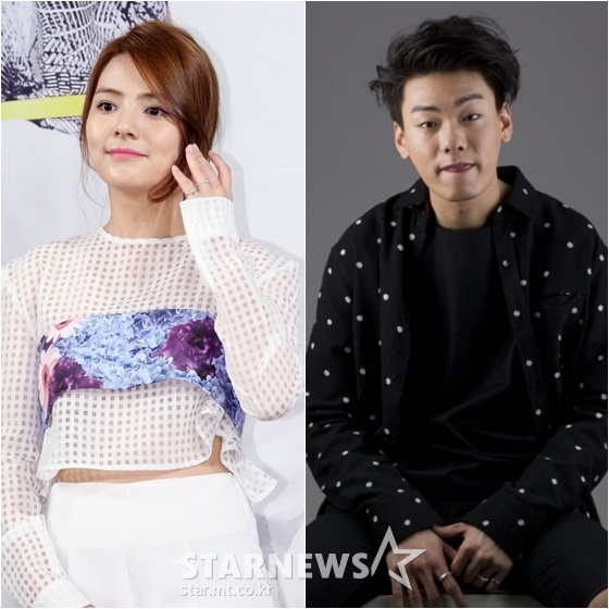 고 송유정(왼쪽)과 아이언 /사진=스타뉴스