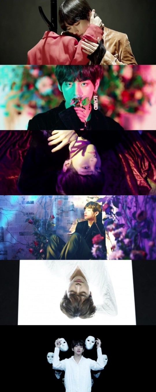 방탄소년단 뷔(BTS V) /사진='싱귤래리티' 뮤직비디오 화면 캡쳐