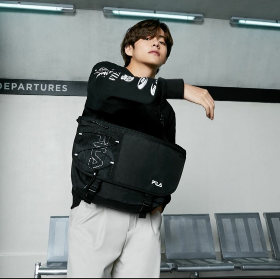 방탄소년단 뷔(BTS V) /사진=휠라(FILA)