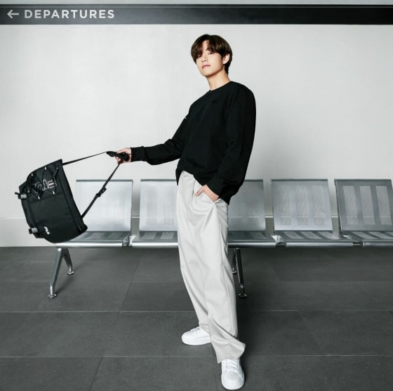 방탄소년단 뷔(BTS V) /사진=휠라(FILA)