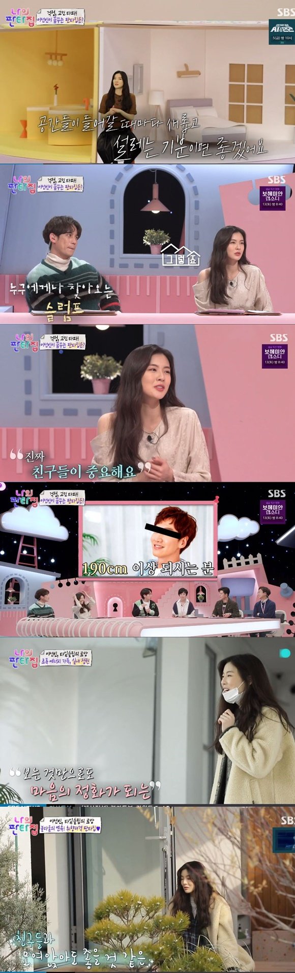 /사진= SBS 예능 '나의 판타집' 방송 화면
